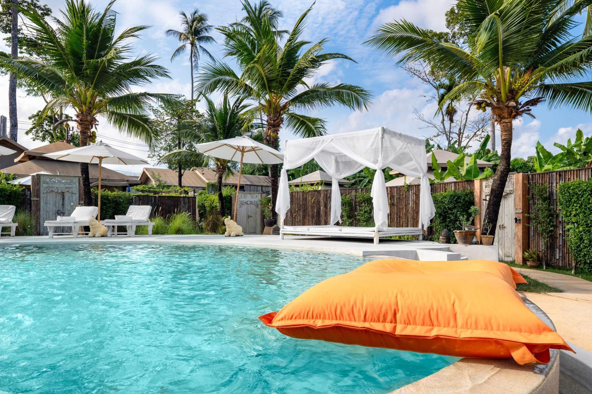 Khwan Beach Resort - Luxury Glamping And Pool Villas Samui - Adults Only - Sha Extra Plus Mae Nam Luaran gambar