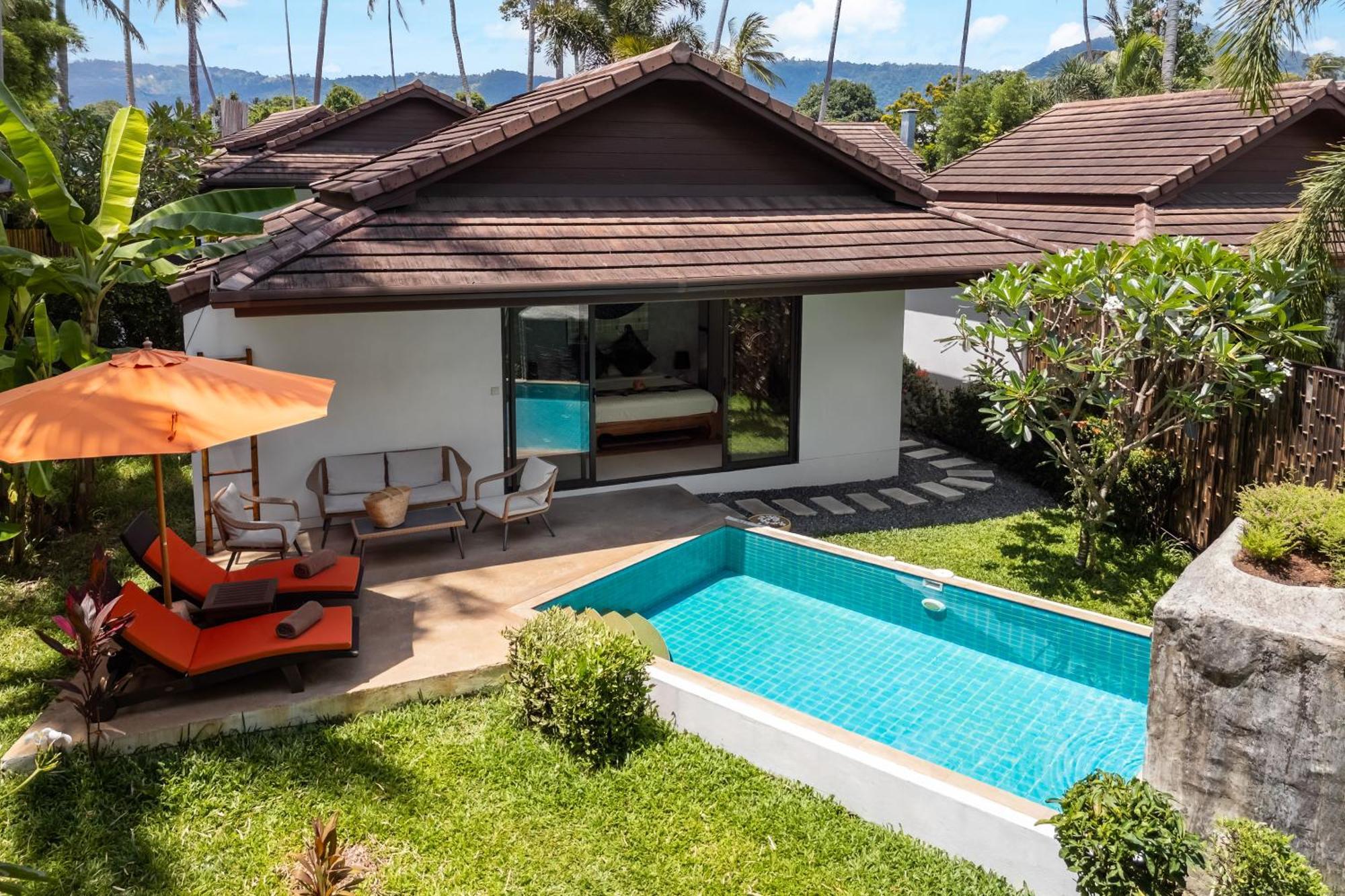 Khwan Beach Resort - Luxury Glamping And Pool Villas Samui - Adults Only - Sha Extra Plus Mae Nam Luaran gambar